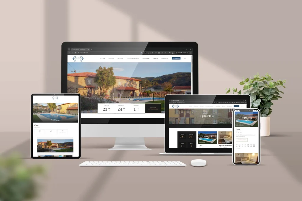 Web Design e Web Development Casa Cachada