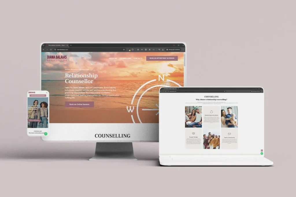 Web Design E Web Development Diana Balaias Counsellor