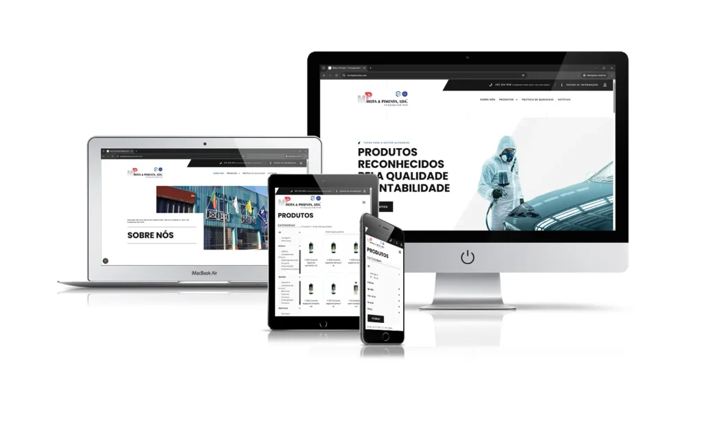 Web Design E Web Development Mota &Amp; Pimenta